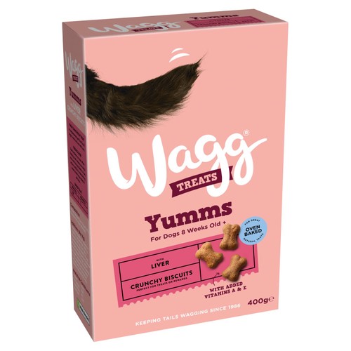 Wagg'mmms Dog Treat Biscuits with Liver