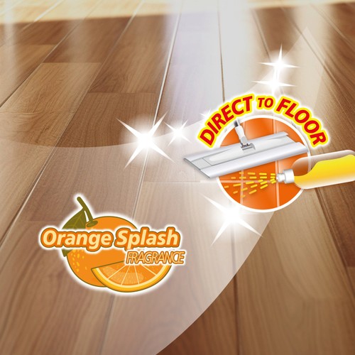Elbow Grease Wood Floor Cleaner Ready to Use Orange 