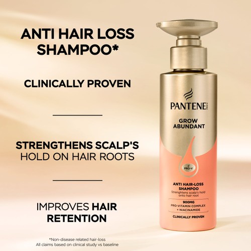 Pantene Grow Abundant Anti-Hair Loss Shampoo 