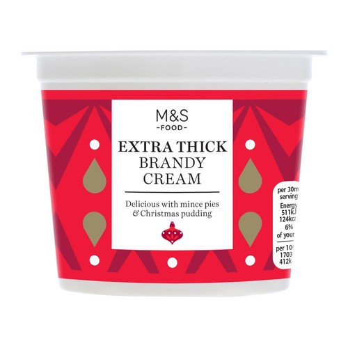 M&S Extra Thick Brandy Cream