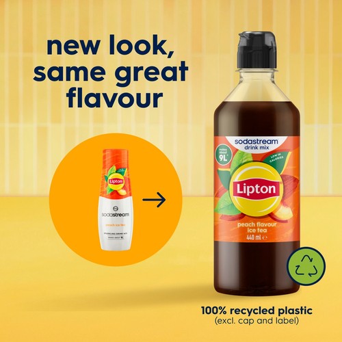 SodaStream Lipton Peach Ice Tea