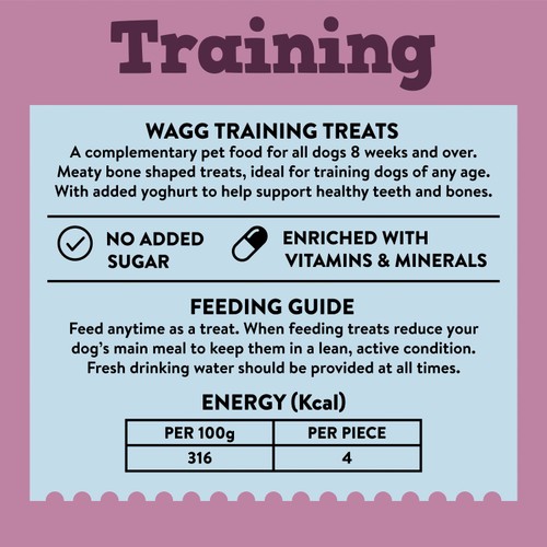 Wagg Training Dog Treats with Chicken & Beef