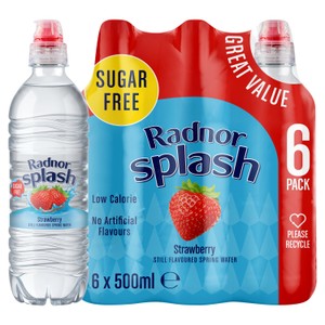 Radnor Splash Strawberry Flavoured Water