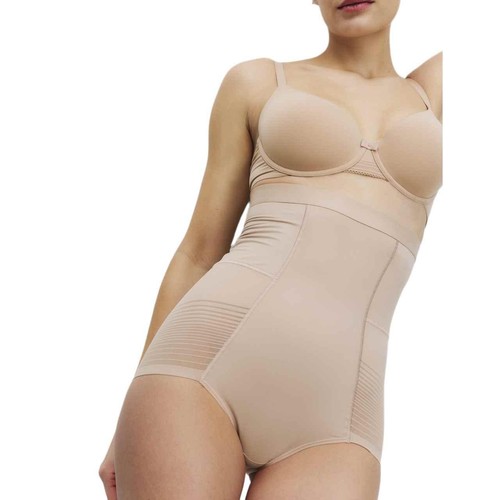 M&S Womens Body Define Waist Cincher Knickers, Size 18, Rose Quartz