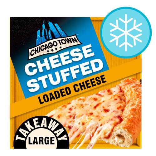 Chicago Town Takeaway Cheesy Stuffed Crust Cheese Large Pizza
