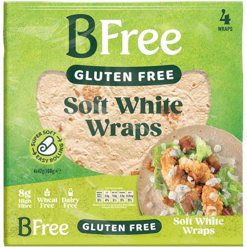 BFree Gluten Free Soft White Wraps