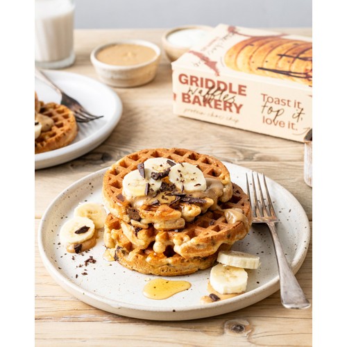 Griddle Bakery Choc-Chip Protein Waffles