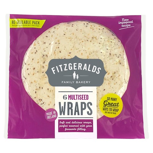 Fitzgeralds Large Multiseed Wraps