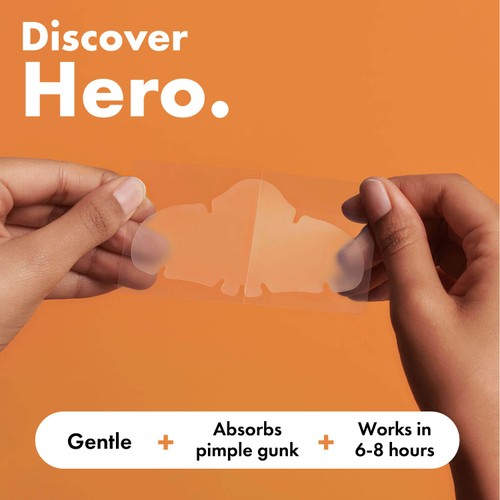 Hero Mighty Patch Nose Spot Patches, 10 Hydrocolloid Acne Patches