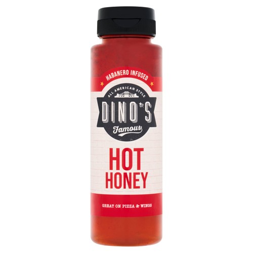 Dino's Famous Hot Honey Habanero Infused