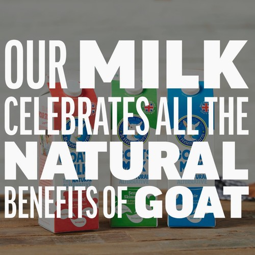 St Helen's Farm Semi Skimmed Goats Milk