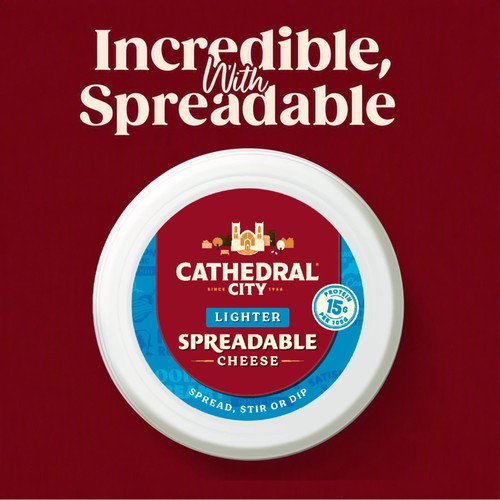 Cathedral City Lighter Spread Cheese
