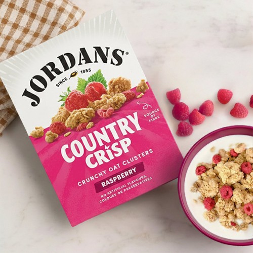 Jordans Country Crisp Raspberry Breakfast Cereal