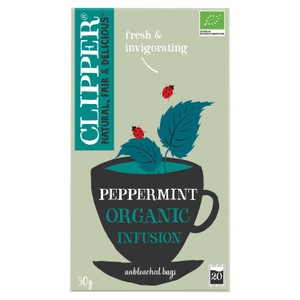 Clipper Organic Peppermint Tea Bags Infusion
