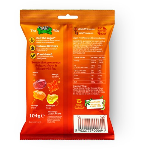Wild Thingz Sweets Tropical Mix