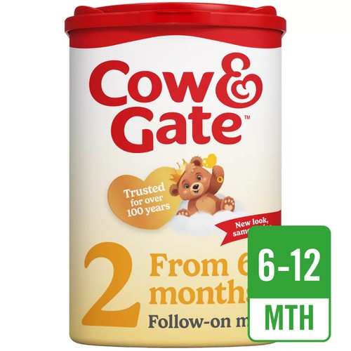 Cow & Gate 2 Follow On Baby Milk Formula Powder 6-12 Months