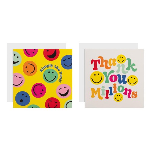 M&S Smile Thank You Teacher Card Pack