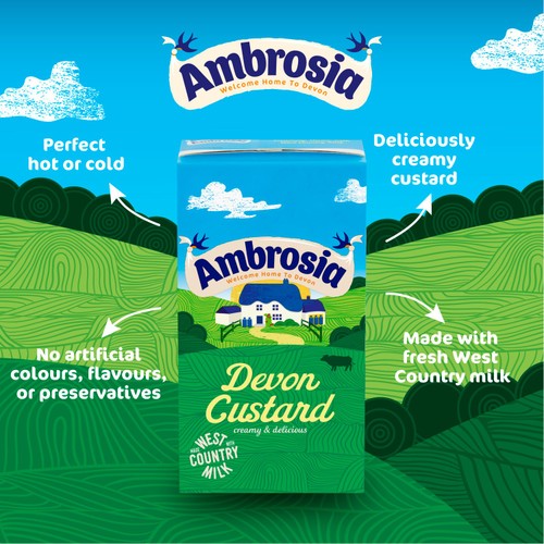 Ambrosia Devon Custard