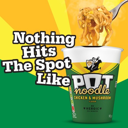 Pot Noodle Chicken & Mushroom