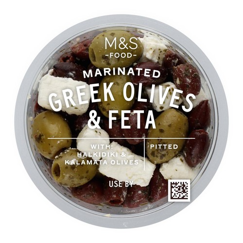 M&S Halkidiki Kalamata Olives & Feta