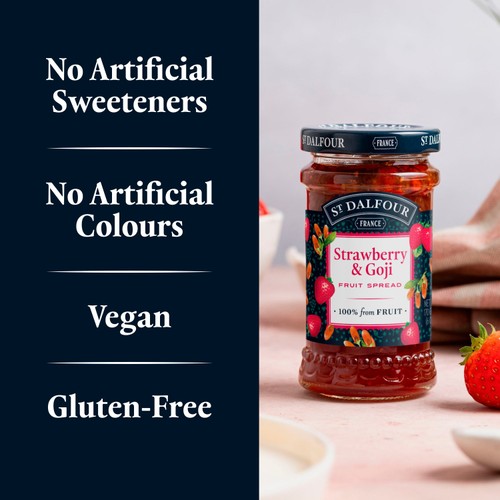 St Dalfour Strawberry & Goji Fruit Spread
