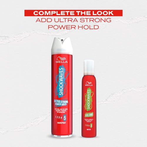 Wella Shockwaves Volume Mousse