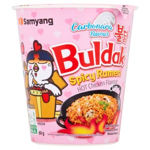Buldak Hot Chicken Ramen Carbonara Flavour Instant Noodle Cup