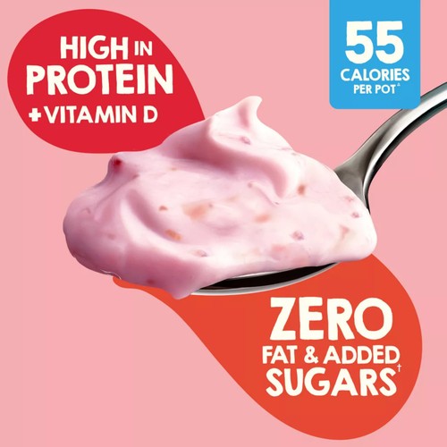 Light & Free Strawberry Greek Style Fat Free Yoghurt Multipack