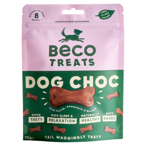 Beco Dog Treats Dog Choc with Carob, Chamomile & Quinoa