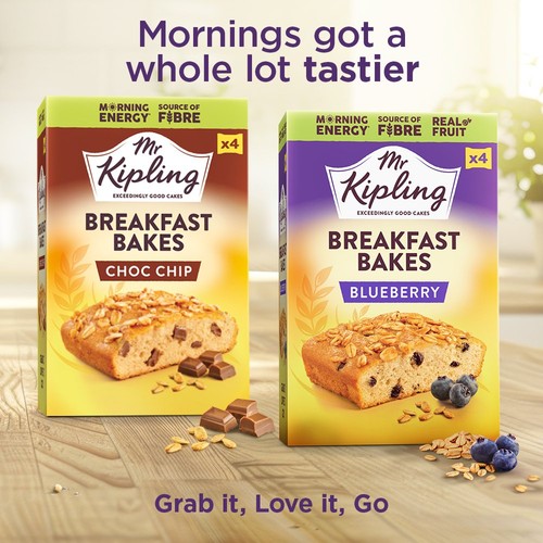 Mr Kipling Blueberry Breakfast Bakes