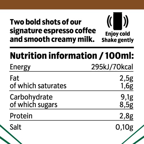 Starbucks Doubleshot Espresso Iced Coffee