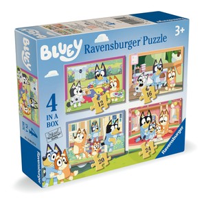 Ravensburger Bluey 4 in a Box Jigsaw Puzzles