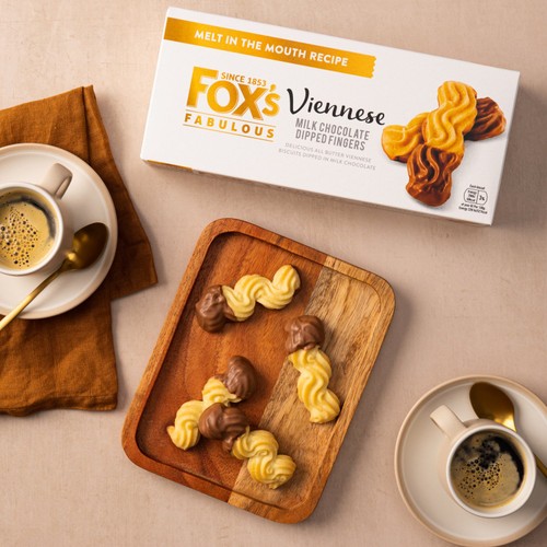 Fox's Biscuits Viennese Milk Chocolate Dipped Fingers