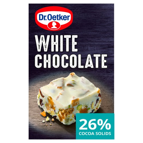 Dr. Oetker White Cooking Chocolate Bar