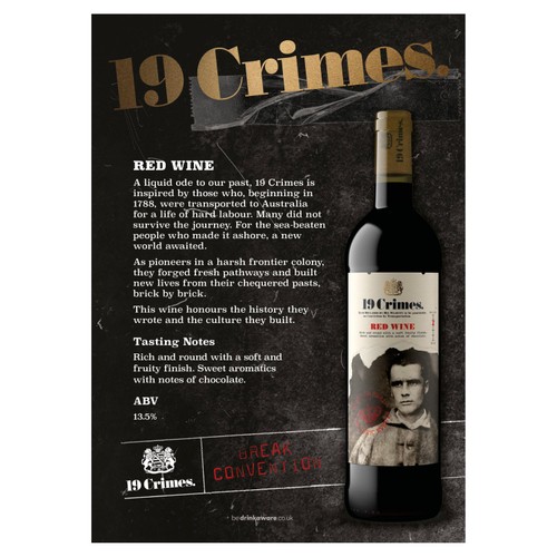 19 Crimes Red Blend
