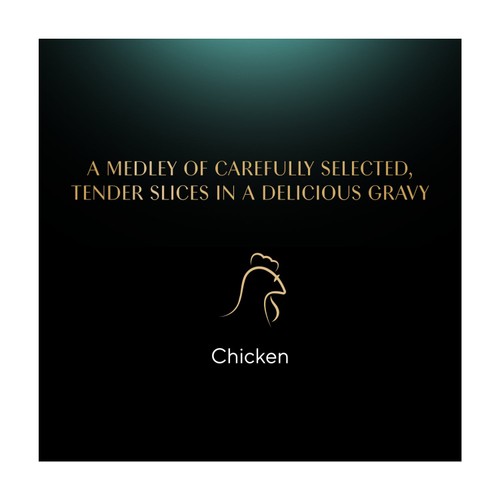 Sheba Select Slices Cat Food Tray with Chicken in Gravy 
