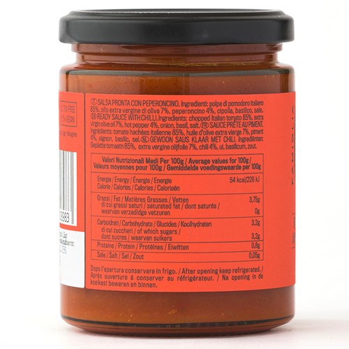 Crispino Pasta Sauce Tomato Peperoncino Calabrese