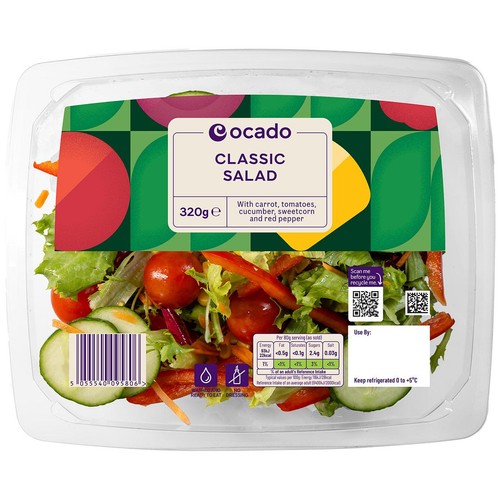 Ocado Classic Side Salad Family Pack
