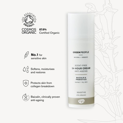 Green People Scent Free 24-Hour Cream