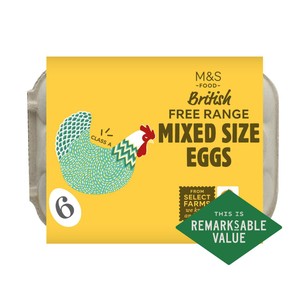 Free Range Mixed Size Eggs