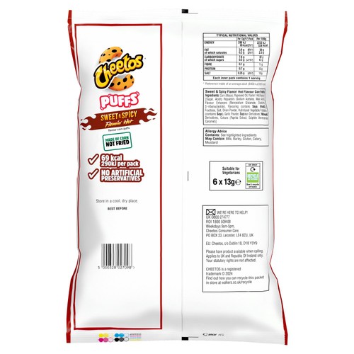 Cheetos Puffs Flamin' Hot Multipack Snacks