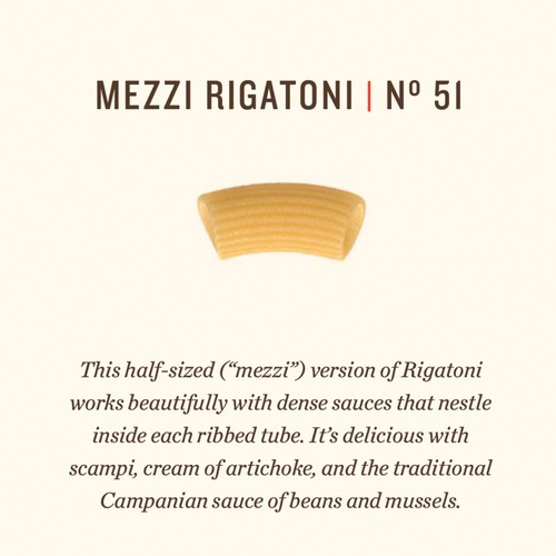 Rummo Mezzi Rigatoni Pasta No.51