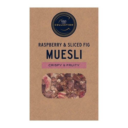 M&S Collection Raspberry & Sliced Fig Muesli