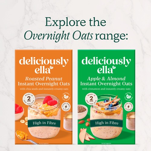 Deliciously Ella Apple Almond Instant Overnight Oats