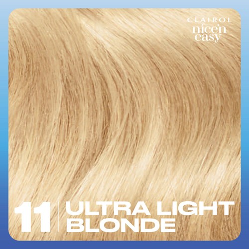 Clairol Nice'n Easy Hair Dye, 11 Ultra Light Blonde 