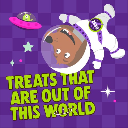 Denzel's Space Mix Duck & Apple Dog Treats