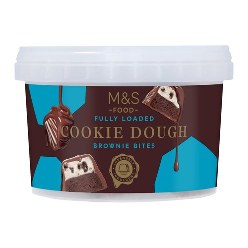 M&S Brookie Dough Brownie Mini Bites