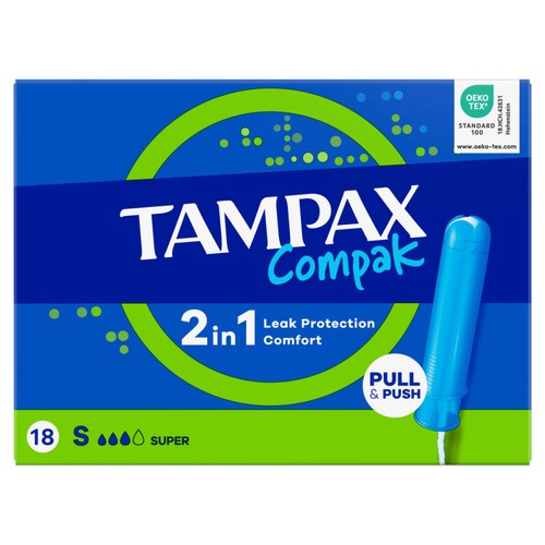 Tampax Compak Super Tampons