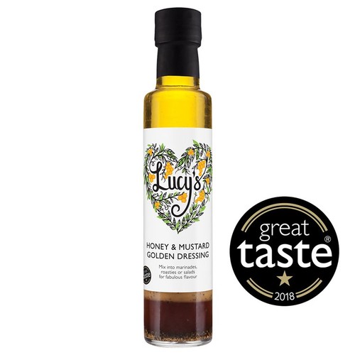 Lucys Dressings Honey & Mustard Golden Dressing