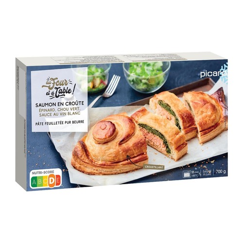 Picard Christmas Salmon en Croute Frozen